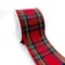 Designer’s Shop WR 63-5187 Holiday Tartan Plaid Wired edge ribbon 2.5” x 10 yard For DIY crafting, Home Décor, tree wreath decorating